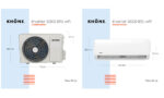 Aire Acondicionado Split Muro Inverter 9000 BTU/HR C/Wifi KSMI 09 BC2 14180221 KHONE
