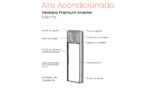 Aire Acondicionado Ventana Premium Inverter 8000 BTU/H Solo Frio Cobertura 19M2 PWA3300W 14080173 KHONE