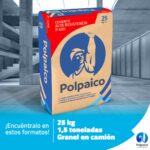 Pallet Cemento Polpaico P-400 Alta Resistencia 25 kg – 72 Sacos